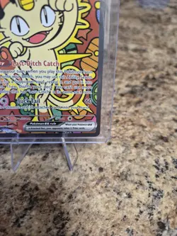 Pokemon Meowth ex 121/088 Perfect Order Special Illustration Rare (READ) - Image 5