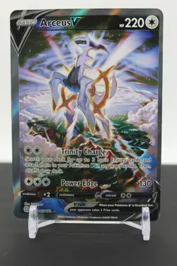 Arceus V (Alternate Full Art) 166/172 Holofoil - Pokemon SWSH09: Brilliant Stars - Image 1