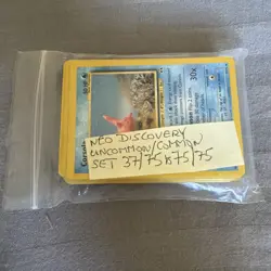 Pokemon Neo Discovery 34/75 Partially Complete Set/Joblot/Bundle LP/excellent - Image 2