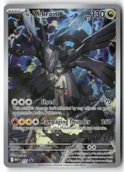 N's Zekrom - 031 Mega Evolution Black Star Promo NM - Image 1