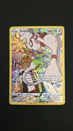 Pokemon TCG Smeargle TG10/TG30 Silver Tempest Trainer Gallery Full Art Rare NM - Image 1
