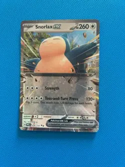 Snorlax ex 076/131 Prismatic Evolutions Holo - English - Pokemon TCG - Image 1