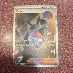 Penny 239/091 SV: Paldean Fates Full Art Trainer Supporter Holo Pokemon TCG - Image 1
