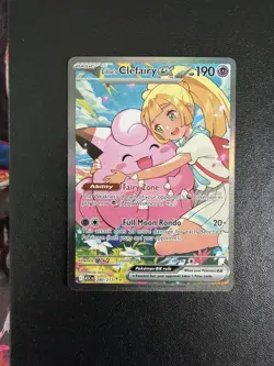 Pokemon TCG Ascended Heroes Lillie's Clefairy EX SIR 280/217 - Image 3
