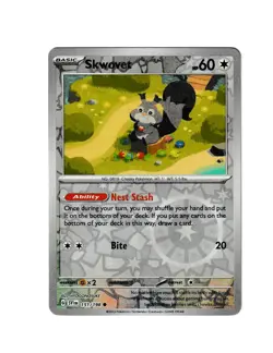 SKWOVET 151/198 REVERSE HOLO C SCARLET & VIOLET NM POKEMON - Image 1