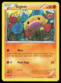 DIGLETT 38/83 COMMON GENERATIONS POKEMON HP - Image 1