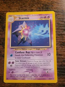 Pokemon Starmie 25/64 - Rare - Neo Revelation LP MP - Image 1
