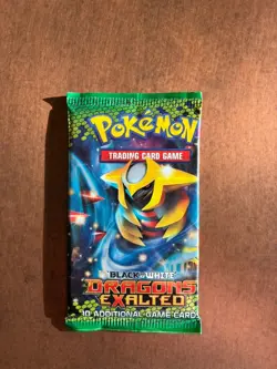 2012 Pokemon Dragons Exalted Booster Pack Giratina Artwork SEALED Unweighed Rare - Image 1
