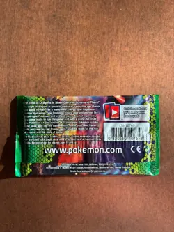 2012 Pokemon Dragons Exalted Booster Pack Giratina Artwork SEALED Unweighed Rare - Image 2