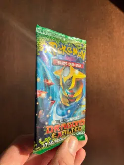 2012 Pokemon Dragons Exalted Booster Pack Giratina Artwork SEALED Unweighed Rare - Image 3