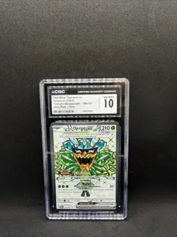 🍃2024 Pokemon SV Twilight Masquerade Teal Mask Ogerpon EX #190/167 CGC 10🍃 - Image 1