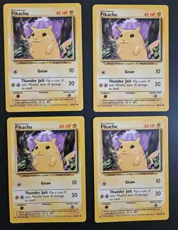 NM Near Mint - Yellow Cheeks - Pikachu 58/102 - Base Set - Pokemon - WOTC - 1999 - Image 3