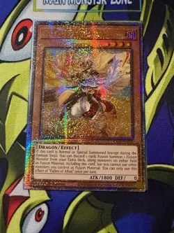 Yugioh! Fallen of Albaz (New Art) (Quarter Century Secret Rare) RA04-EN034 NM - Image 1