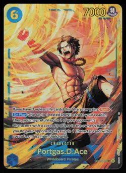Portgas.D.Ace OP13-119 - One Piece Carrying On His Will - Secret Rare (NM) - Image 1