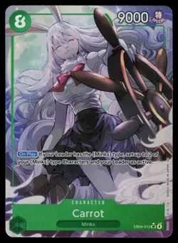 Carrot (Alt Art) EB04-013 - One Piece The Azure Sea's Seven - Super Rare (NM) - Image 1