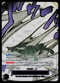 Ground Death (Alt Art) OP14-096 - One Piece The Azure Sea's Seven - Rare (NM) - Image 1