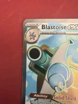 Pokemon Sv: Scarlet & Violet 151 Blastoise ex 184/165 Ultra Rare Holo EX - Image 2