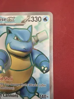 Pokemon Sv: Scarlet & Violet 151 Blastoise ex 184/165 Ultra Rare Holo EX - Image 3