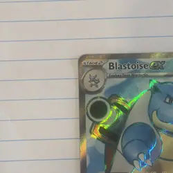 Pokemon TCG Blastoise ex Scarlet & Violet-151 184/165 Holo Ultra Rare - Image 2
