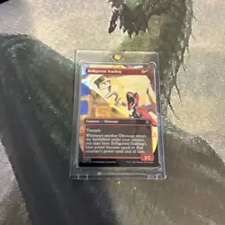 MTG Belligerent Yearling (Borderless Foil) - The Lost Caverns of Ixalan (LCI) - Image 2