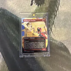 MTG Belligerent Yearling (Borderless Foil) - The Lost Caverns of Ixalan (LCI) - Image 4