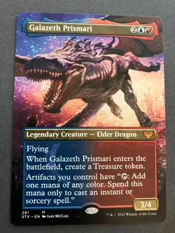 MTG [Borderless] Galazeth Prismari {Strixhaven: School of Mages} - NM - Image 1