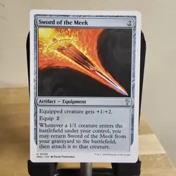 Sword of the Meek (White Border) - Mystery Booster 2 (MB2)(98) - MTG - Image 1