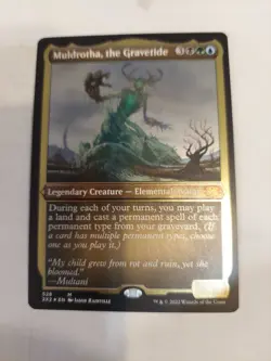 MTG Muldrotha, the Gravetide - Foil Etched, NM-Mint, English Double Masters 2022 - Image 1
