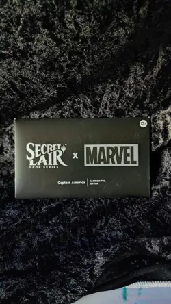 MTG Secret Lair Marvel Captain America Foil Drop Flawless Maneuver Shield of WAR - Image 1