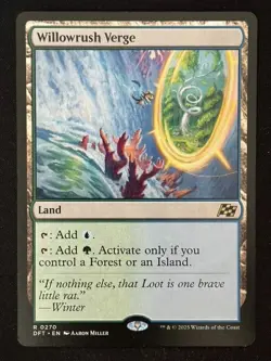 1x MTG Willowrush Verge - Aetherdrift (DFT) #270 - Magic the Gathering - Image 1