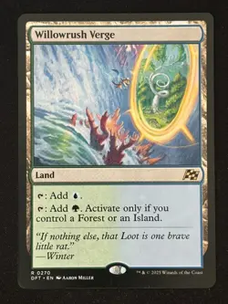 1x MTG Willowrush Verge - Aetherdrift (DFT) #270 - Magic the Gathering - Image 3