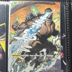 Godzilla: Reign of Kaiju Shin Godzilla & Power Giant Monster Cards UVS - Image 2