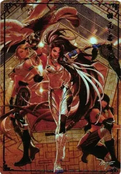 DUNGEON FIGHTER ONLINE Holographic Goddess Story Card - Image 1