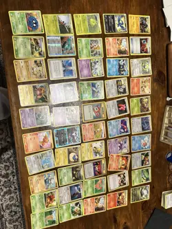 vintage pokemon cards estate lot 50 Cards - Image 1