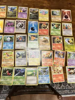 vintage pokemon cards estate lot 50 Cards - Image 3