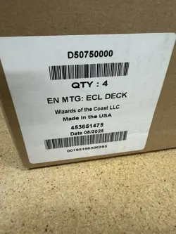 Magic The Gathering Lorwyn Eclipsed Commander Deck Case Of 4 Decks [Sealed] - Image 5