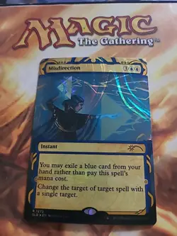 Misdirection (Halo Foil) Secret Lair Drop Foil NM - Magic The Gathering - MTG - Image 1