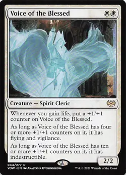 Voice of the Blessed R Innistrad: Crimson Vow 44 NM - Image 1