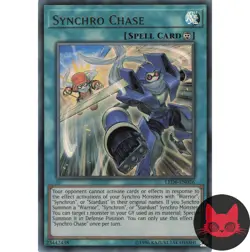 Yugioh Synchro Chase LED6-EN026 Ultra Rare NM - Image 1