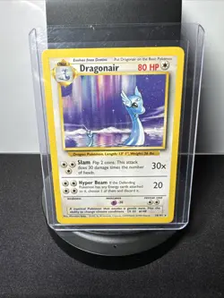 Dragonair 18/102 Base Set Non-Holo Rare Unlimited WOTC Pokemon TCG LP - Image 1