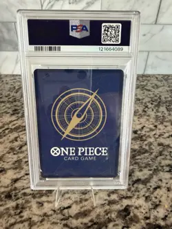 2024 ONE PIECE OPO7 EN MONKEY D. LUFFY ALTERNATE ART PSA 10 GEM MINT - Image 2