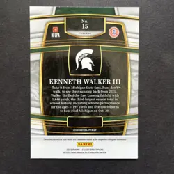 Kenneth Walker III Rookie & Others 8 Card Lot Optic Mosaic Donruss SB MVP - Image 5