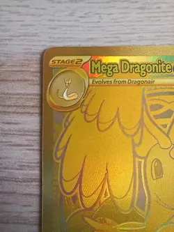 Pokemon TCG Mega Dragonite ex 295/217 Ascended Heroes Gold Hyper Rare - Image 3
