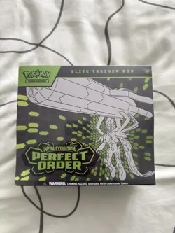 Perfect Order ETB Pokemon TCG Sealed Box - Mega Evolution - Image 2