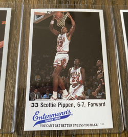 1988 Entenmann's Chicago Bulls Near Complete Team Set No Jordan Card NM+ - Image 2