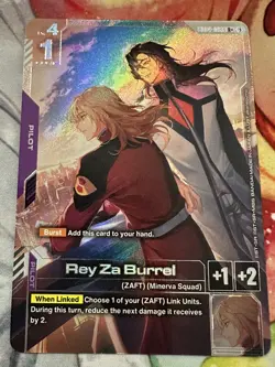 Gundam TCG - Rey Za Burrel GD04-093 R+ - Phantom Aria - Image 2