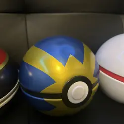 Official Pokemon TCG Ball Tin (Empty Pokeball) Collectors Decoration Lot Of 4 - Image 2