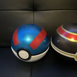 Official Pokemon TCG Ball Tin (Empty Pokeball) Collectors Decoration Lot Of 4 - Image 3