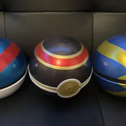 Official Pokemon TCG Ball Tin (Empty Pokeball) Collectors Decoration Lot Of 4 - Image 4
