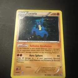Lucario - 80/113 - Holo Rare - Legendary Treasures - Pokemon Card - LP - Image 1